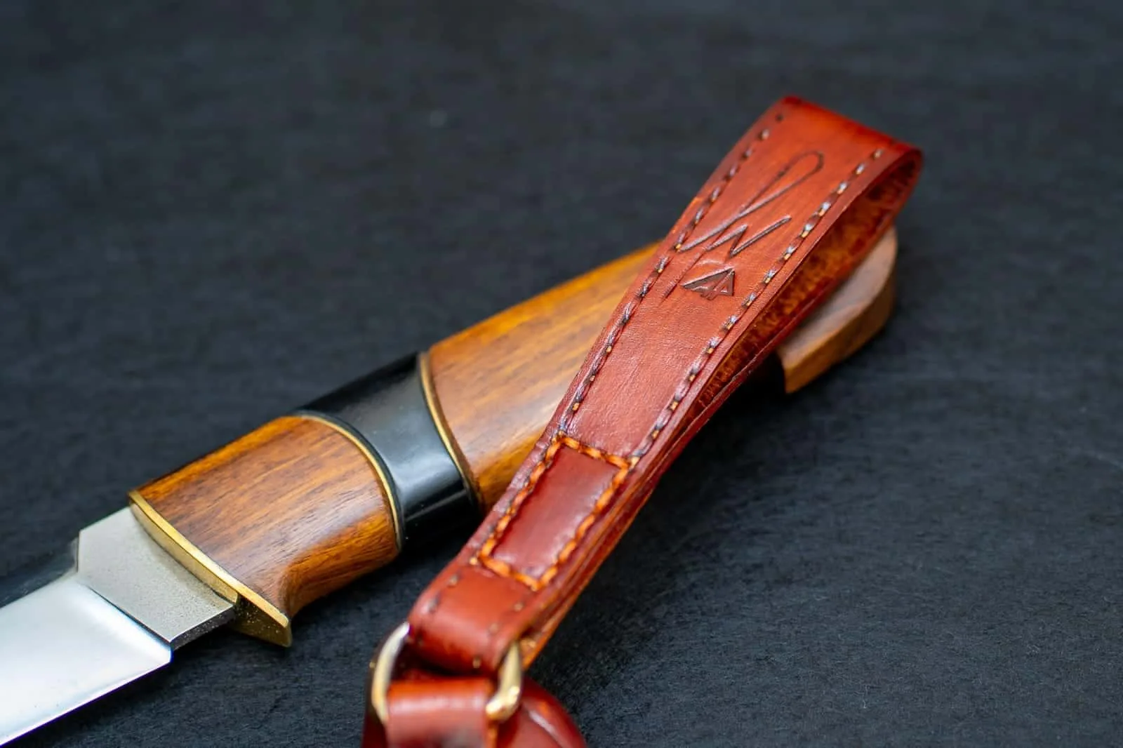 Small handcrafted workshop accessories arranged together