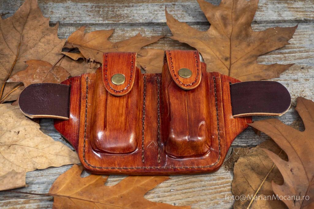 Leather multitool holster — hero